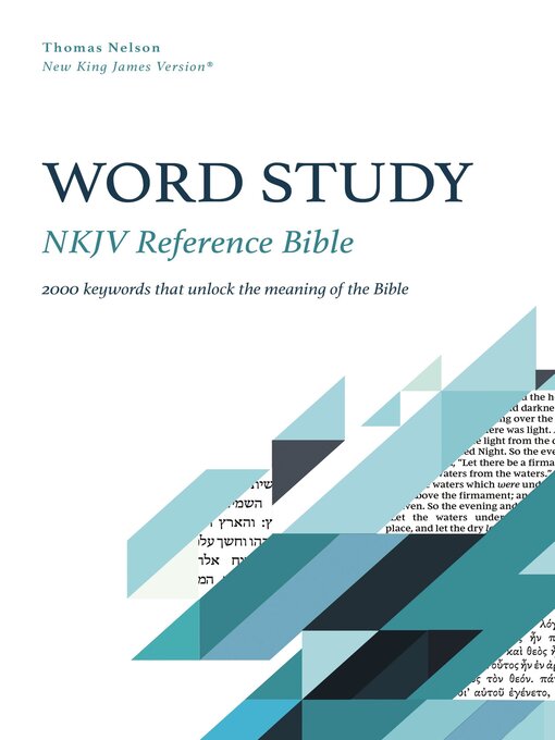 Title details for NKJV, Word Study Reference Bible by Thomas Nelson - Wait list